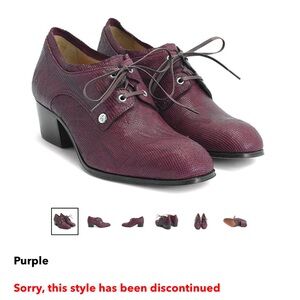 Fluevog Passage PATUXAI Lace Up Low Heel Women’s Oxford Shoes